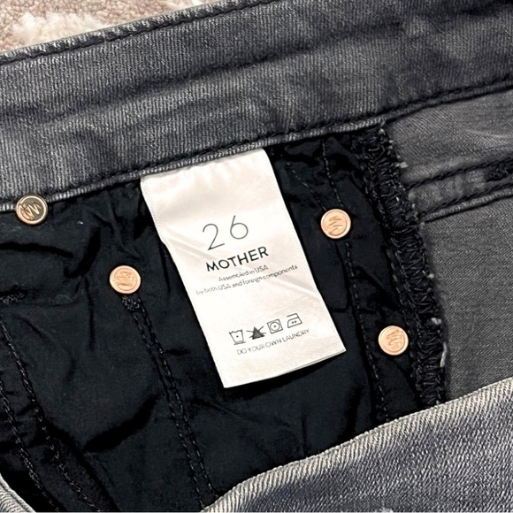 Mother The Looker Distressed Fixed Hem Jeans - Picture 13 of 16